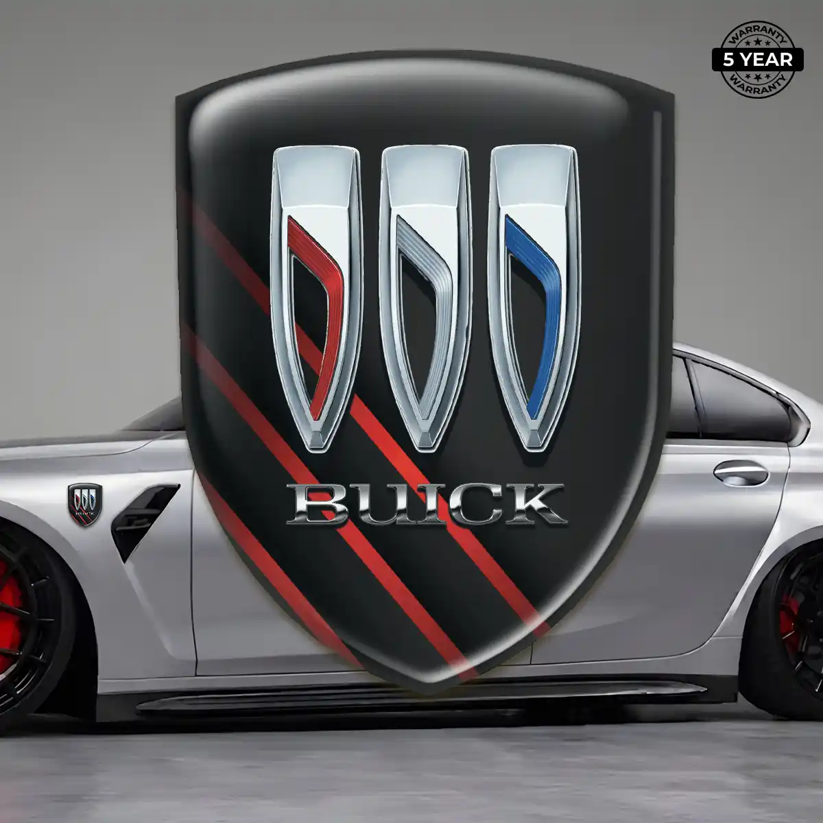 Buick Resin Emblem Sticker Resin Elite