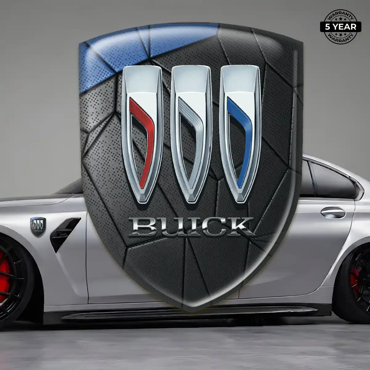 Buick Resin Emblem Sticker Resin Luxe