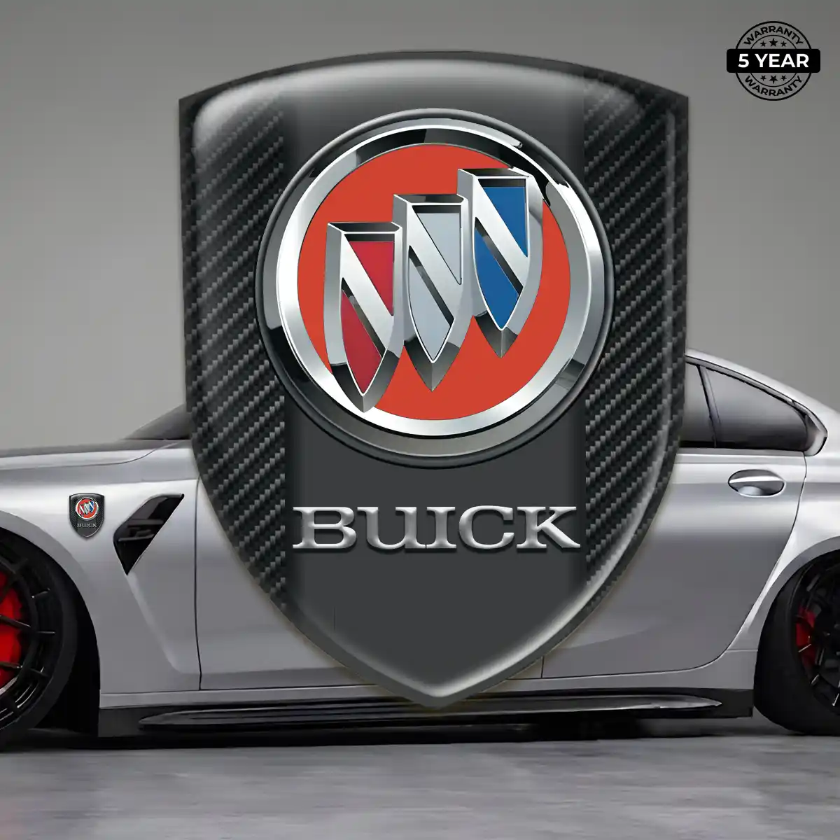 Buick Resin Emblem Sticker Signature Grade