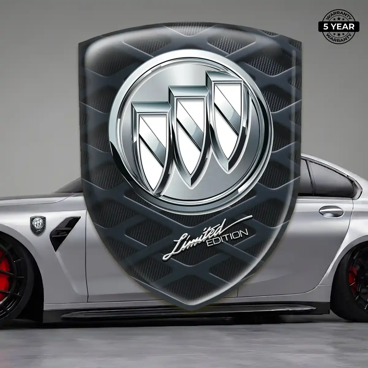 Buick Self Adhesive Emblem Sticker Elite Finish