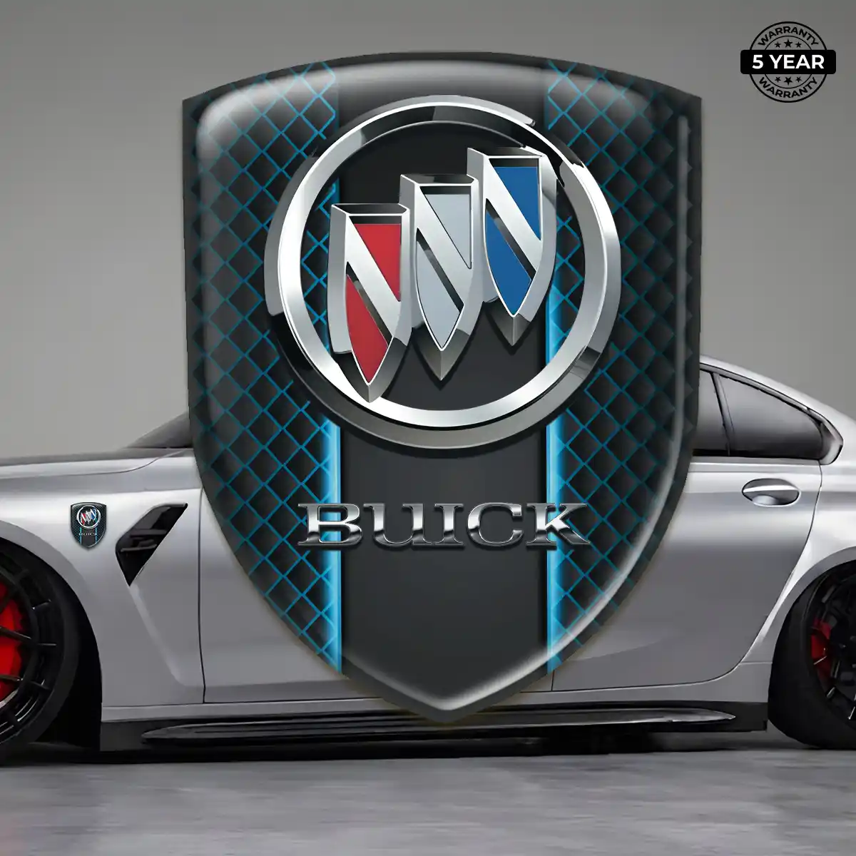 Buick Self Adhesive Emblem Sticker Resin Luxe