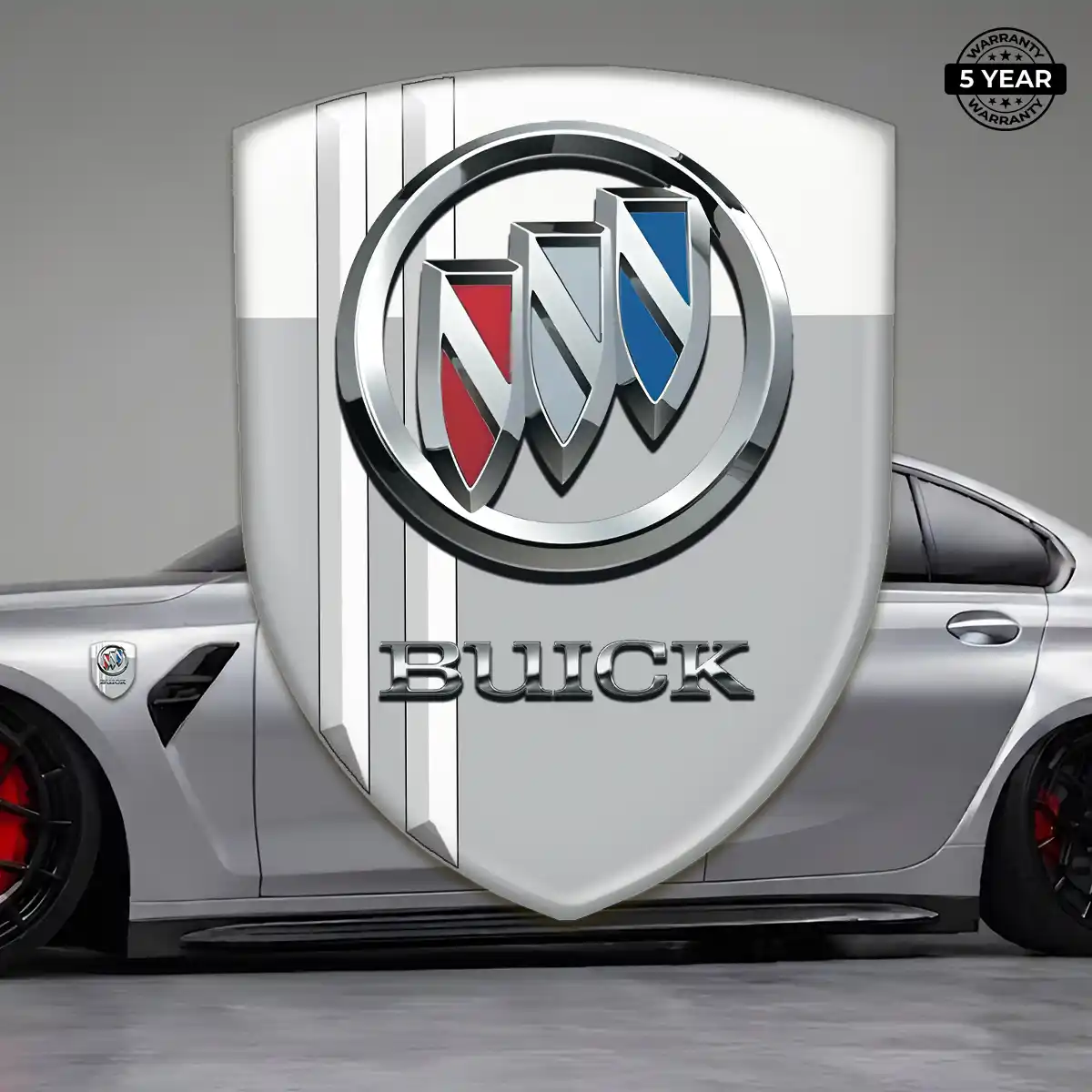 Buick Self Adhesive Emblem Sticker Sleek Style