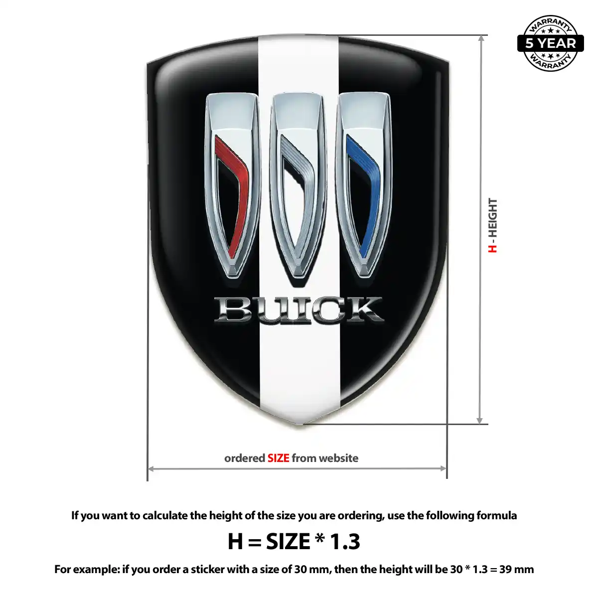 Buick Silicone Badge Exclusive Series