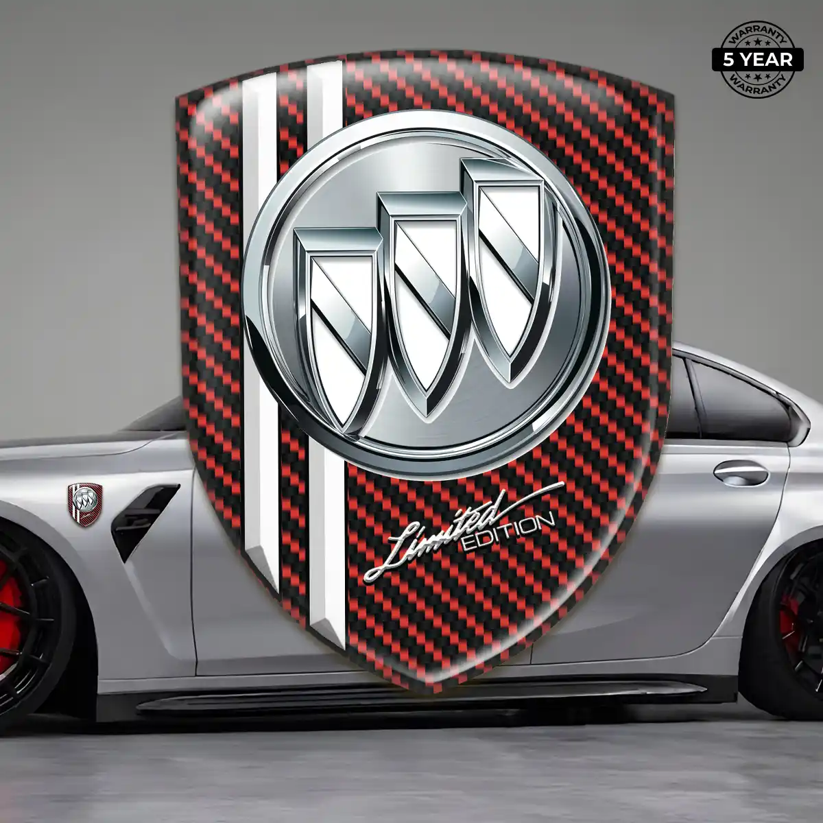 Buick Silicone Badge Resin Luxe