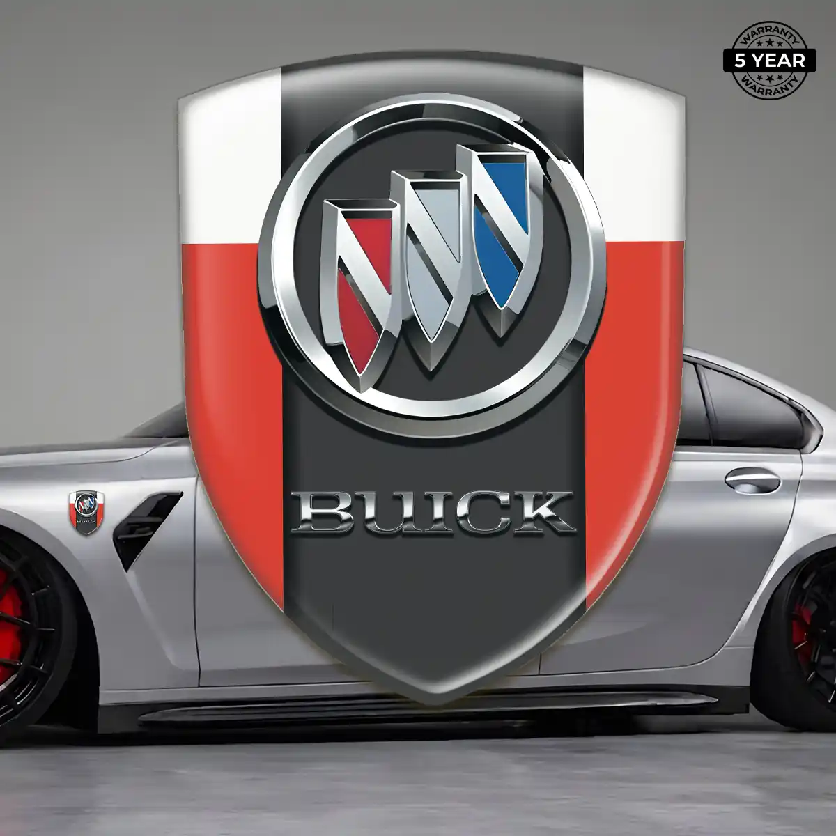 Buick Silicone Badge Sleek Style