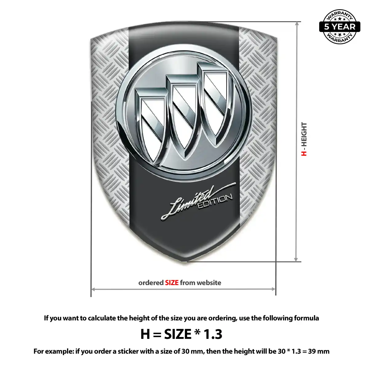Buick Silicone Emblem Exclusive Series