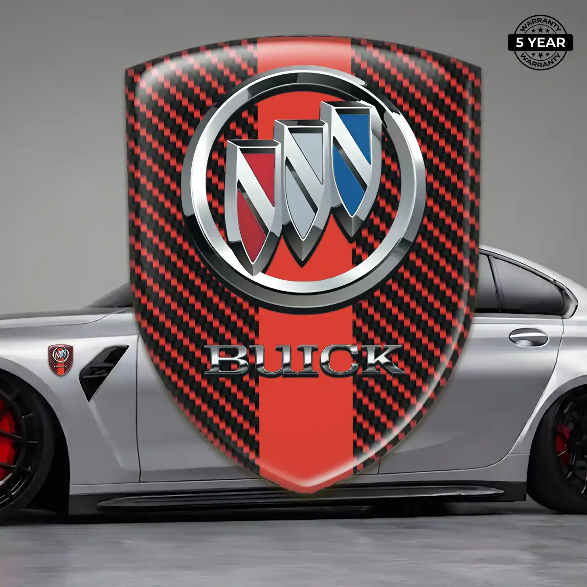 Buick Silicone Emblem Premium Dome