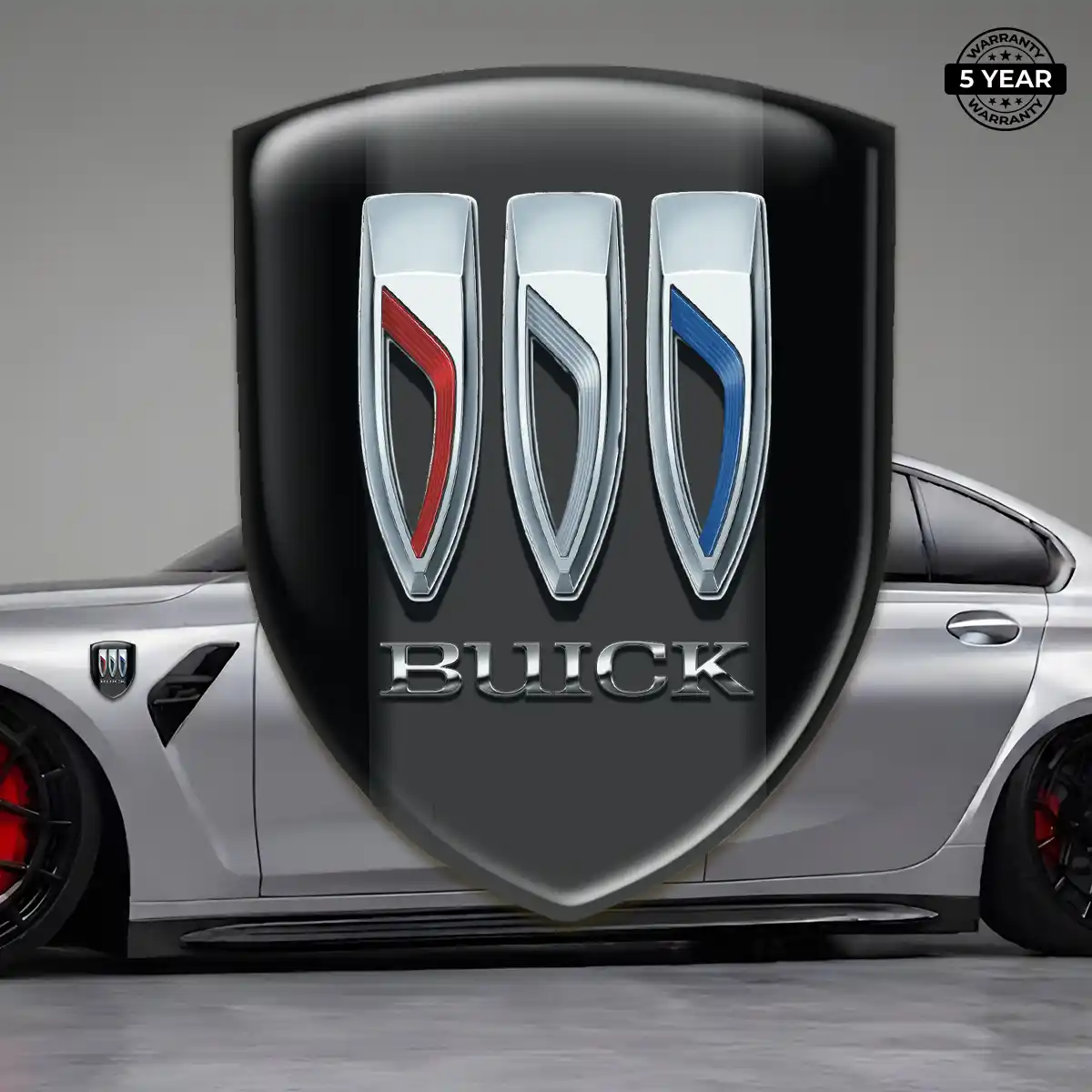 Buick Silicone Emblem Refined Design