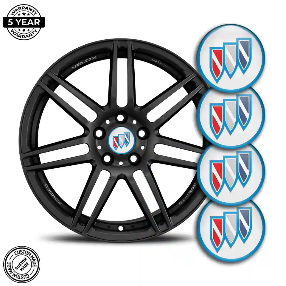 Buick Silicone Emblem Self-Adhesive Premium Quality