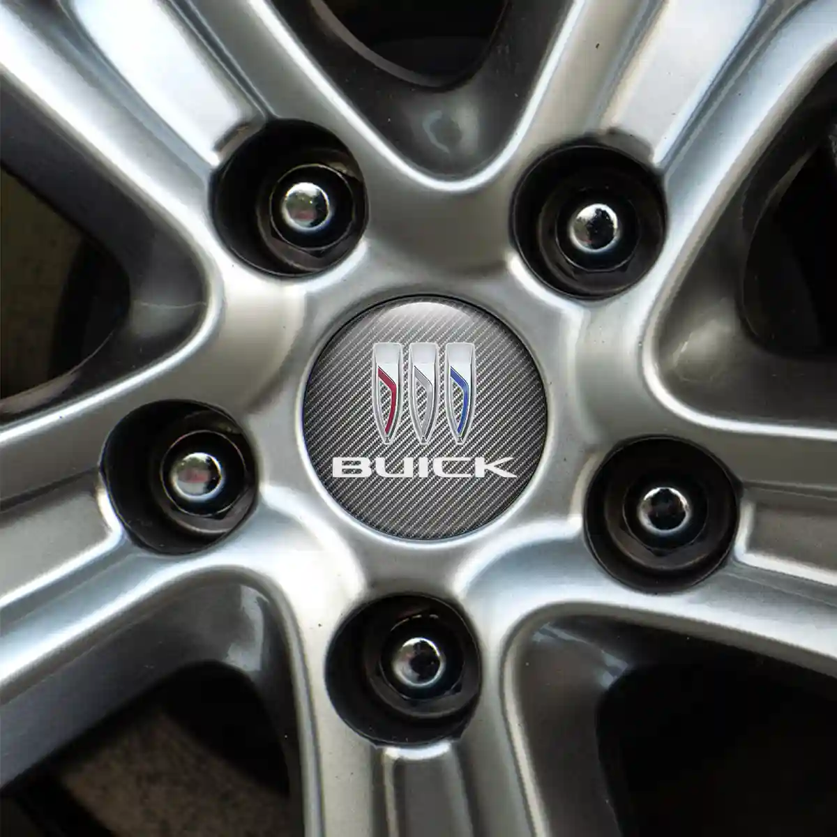 Buick Silicone Emblem Self-Adhesive Stylish Design