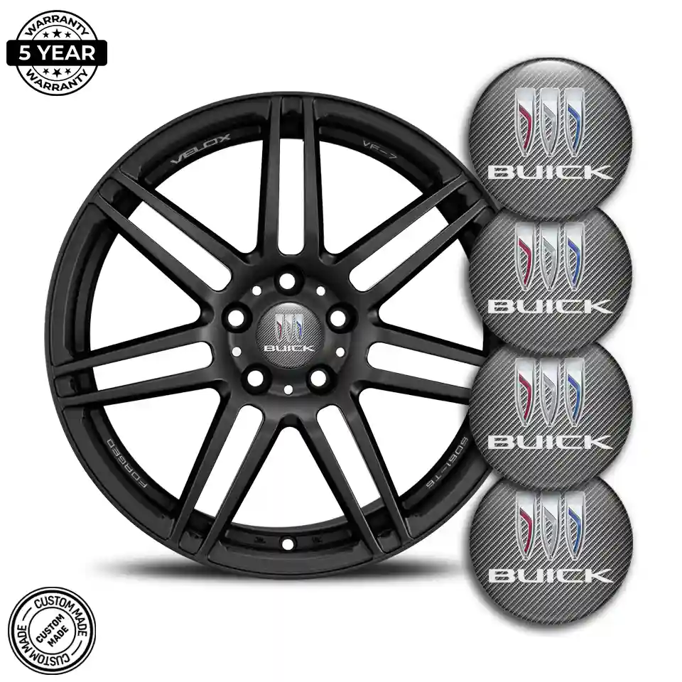 Buick Silicone Emblem Self-Adhesive Stylish Design
