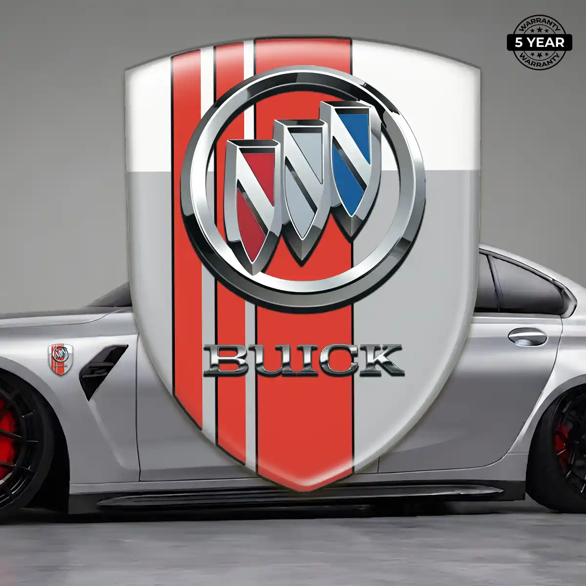 Buick Silicone Emblem Sleek Style