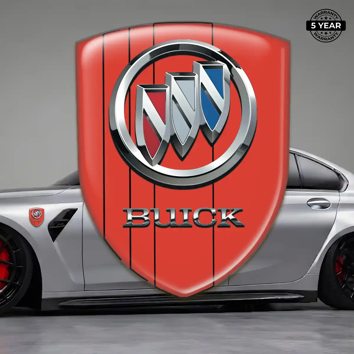 Buick Silicone Sticker Resin Luxe