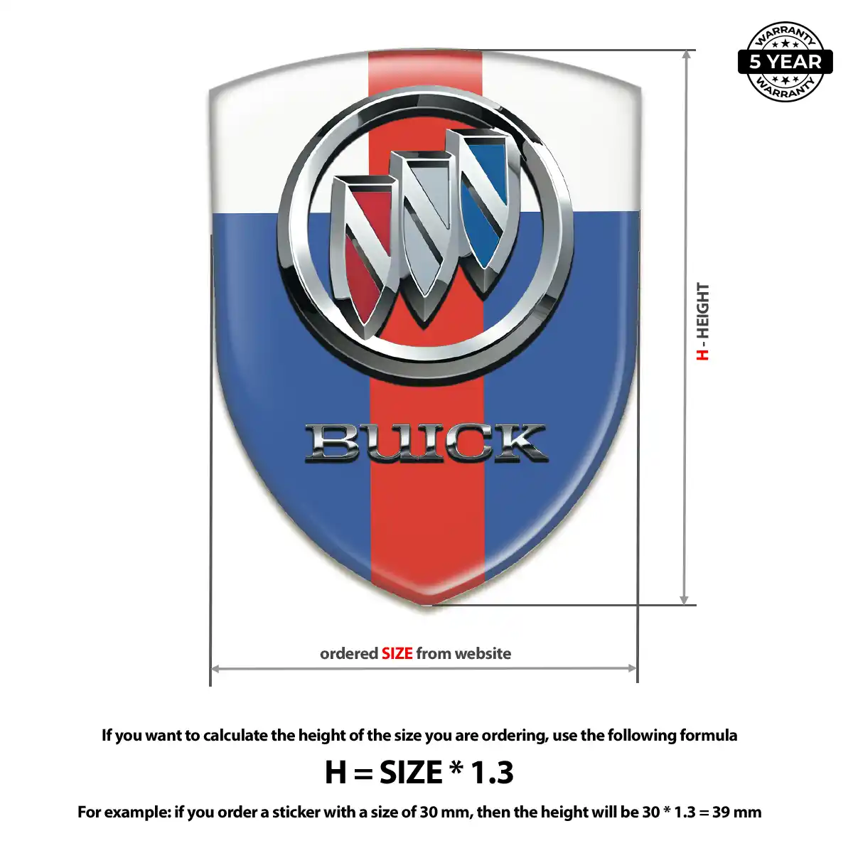 Buick Sticker Deluxe Edition