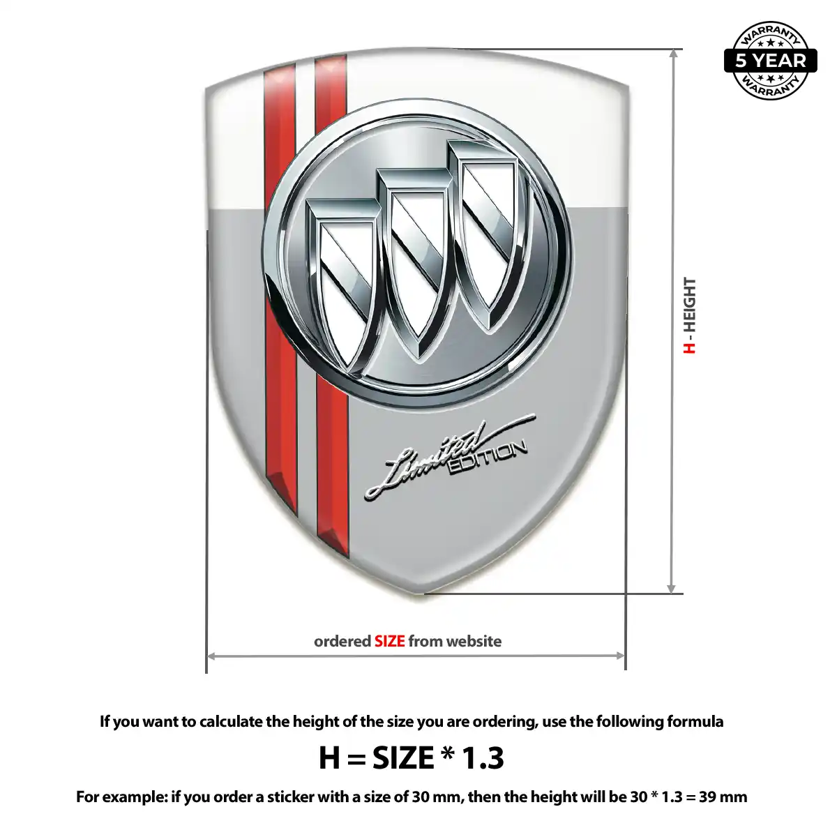 Buick Sticker Elite Edition