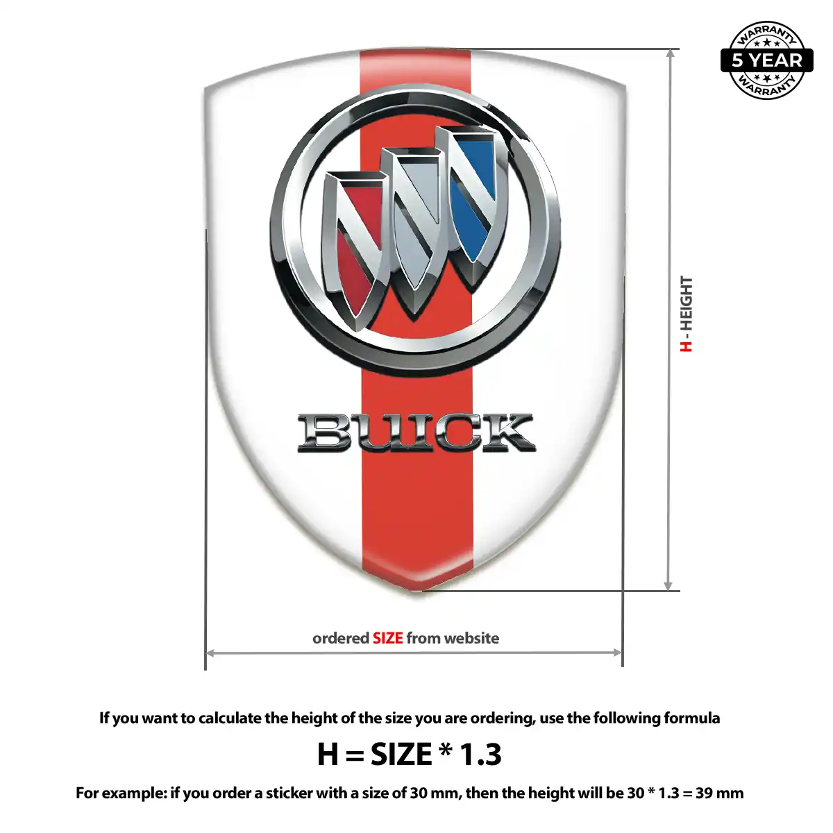 Buick Sticker Exclusive Series