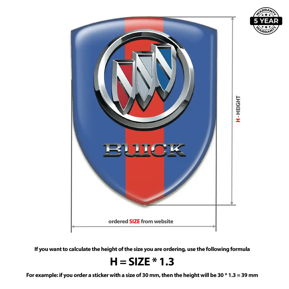 Buick Sticker Noble Edition