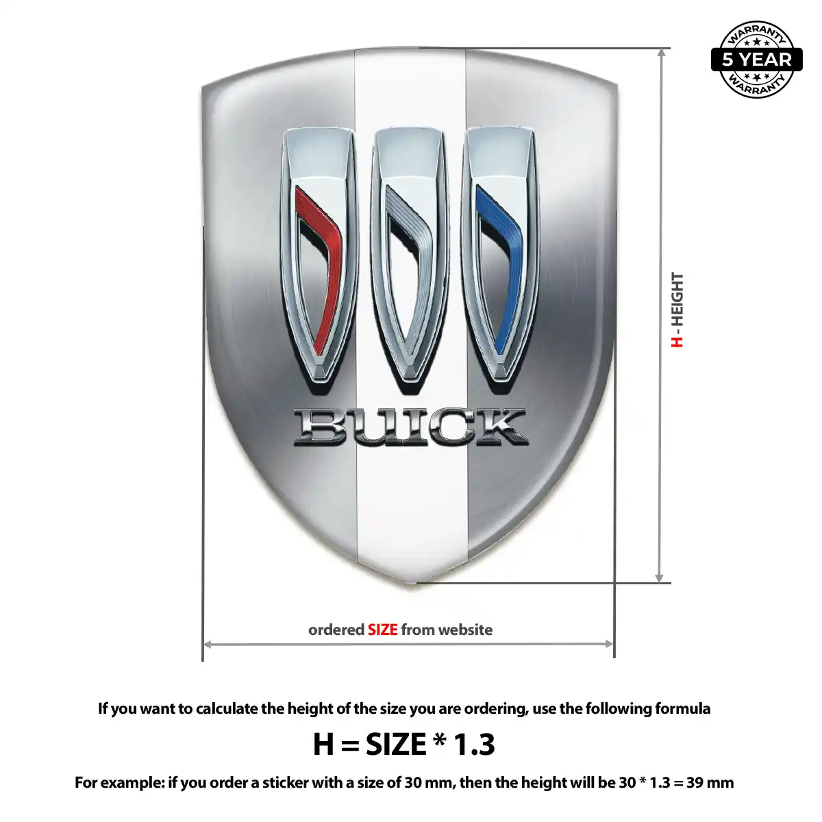 Buick Sticker Prestige Line