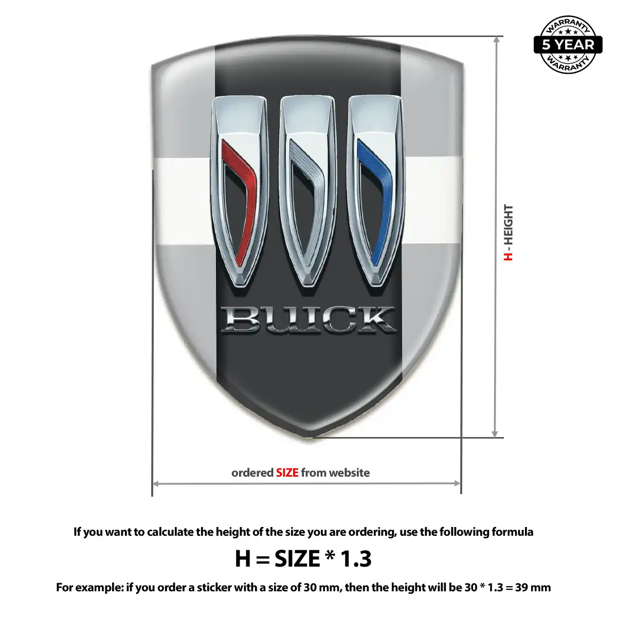 Buick Sticker Superior Craft