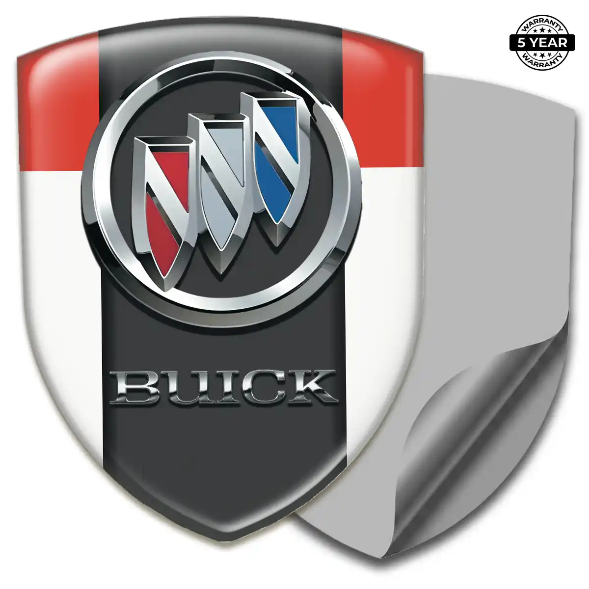Buick Vehicle Logo Sticker Premium Dome