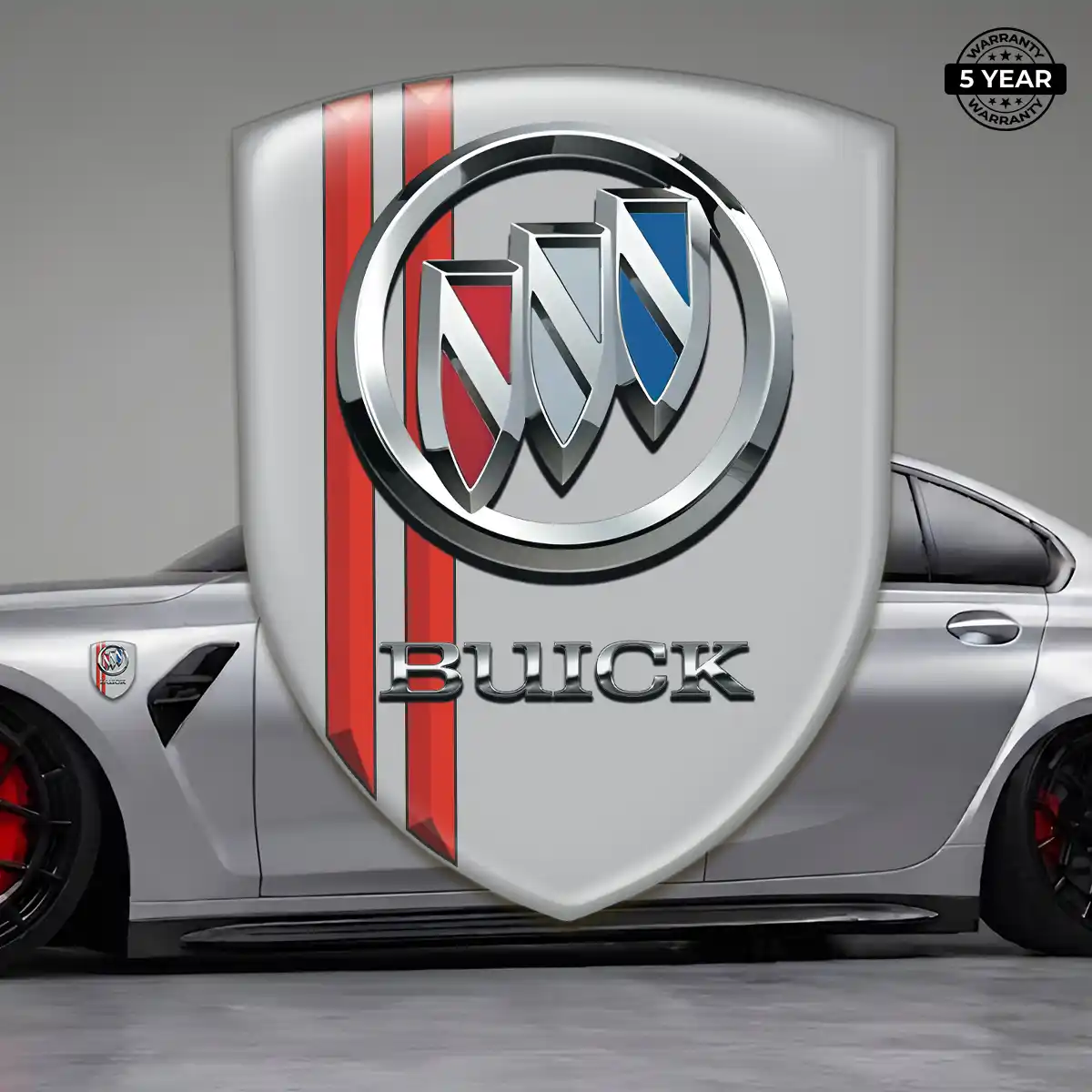Buick Vehicle Logo Sticker Refined Design