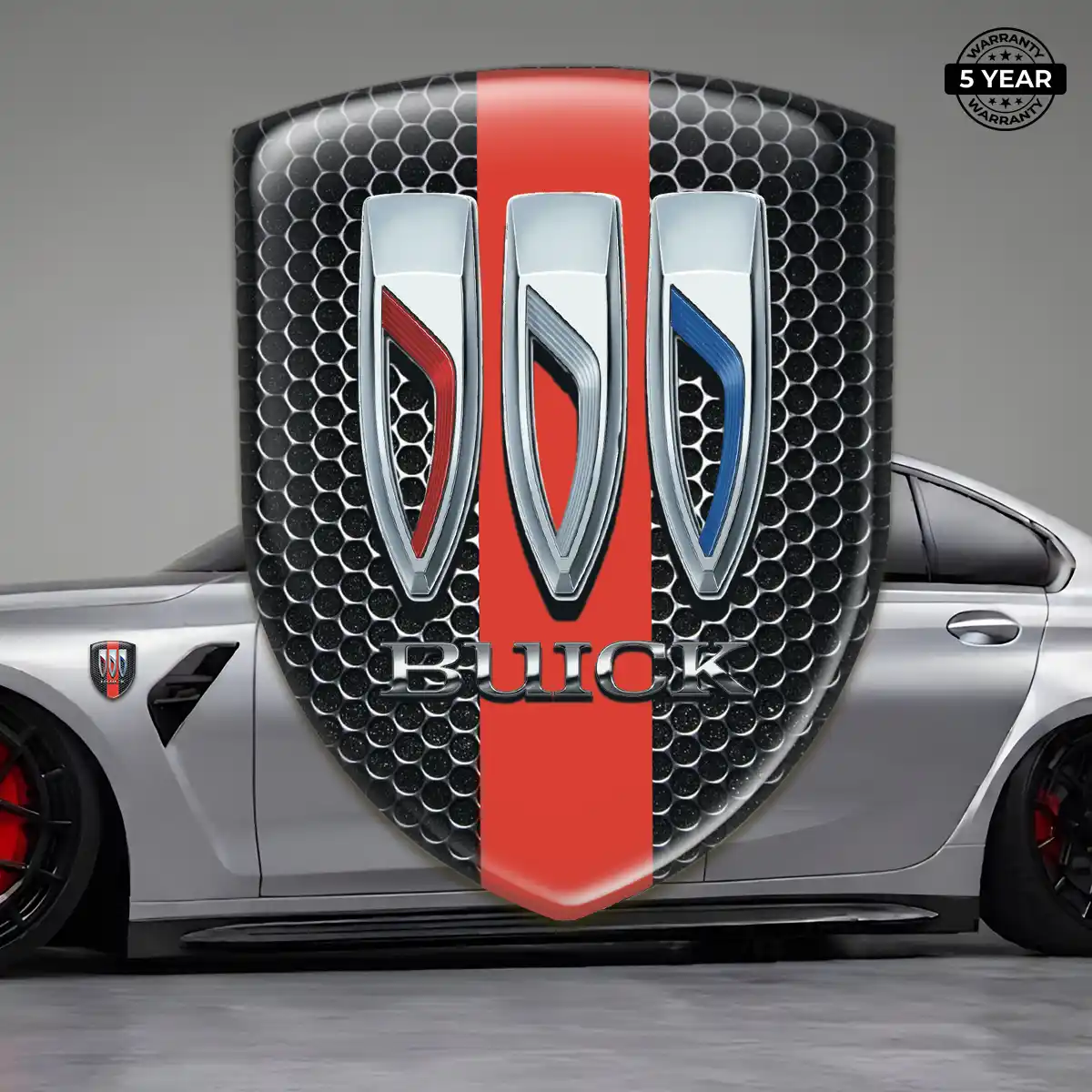 Buick Vehicle Logo Sticker Resin Luxe