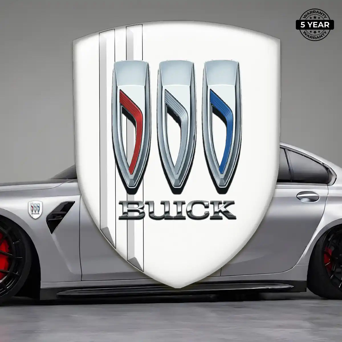Buick Vehicle Logo Sticker Sleek Style
