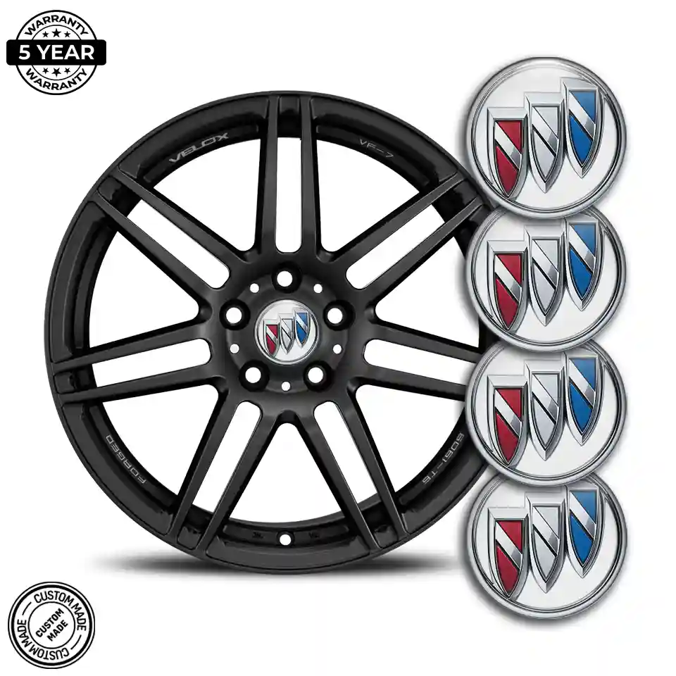 Buick Wheel Emblem Self-Adhesive Stylish Design