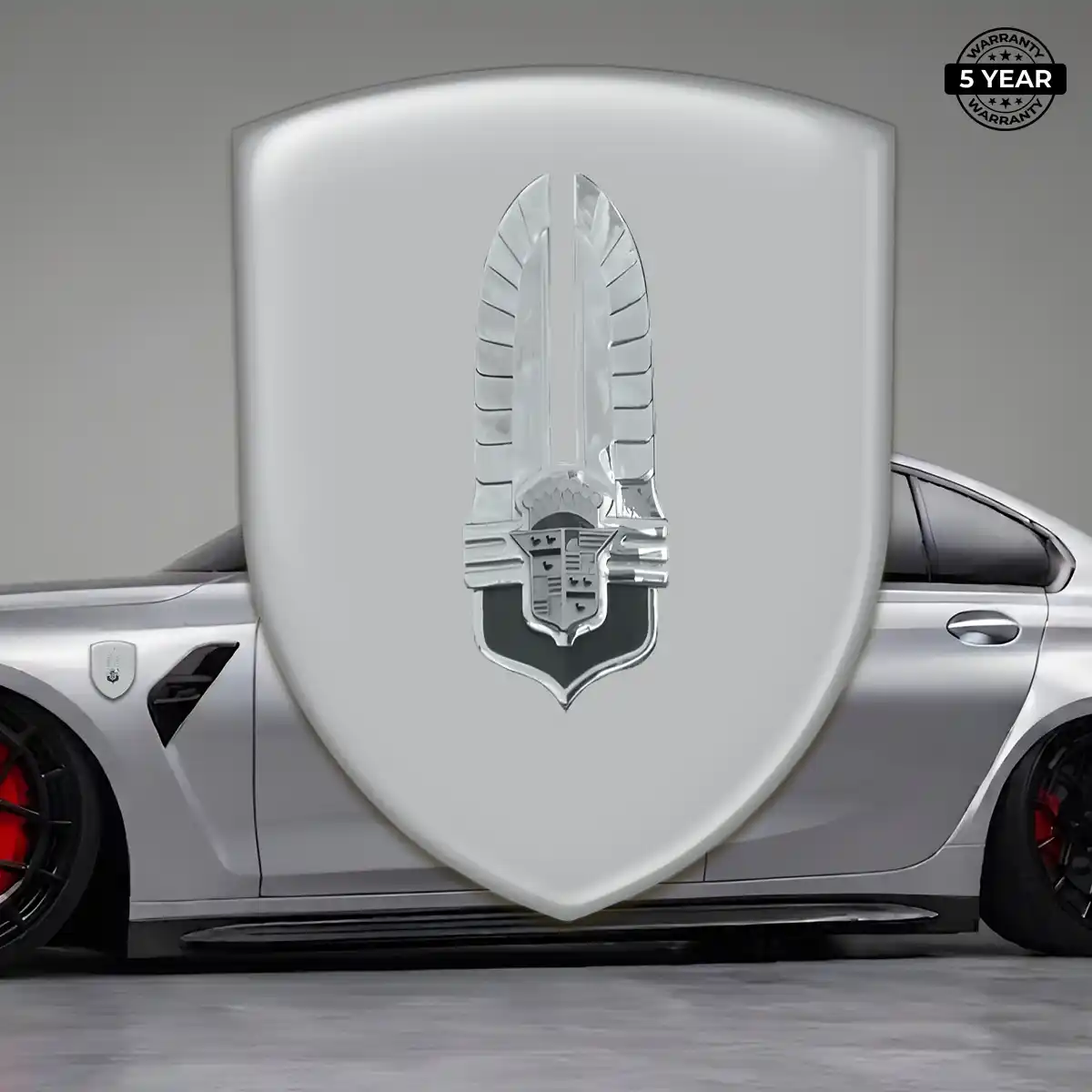 Cadillac 3D Badge Sticker Cabin Style
