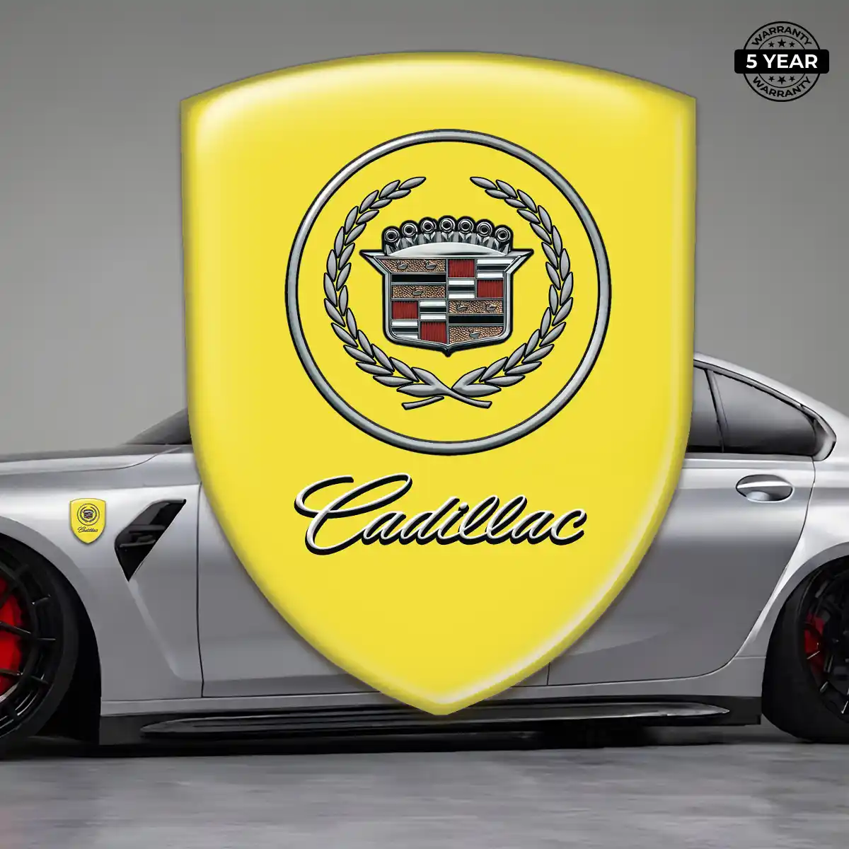 Cadillac 3D Badge Sticker Exclusive Series