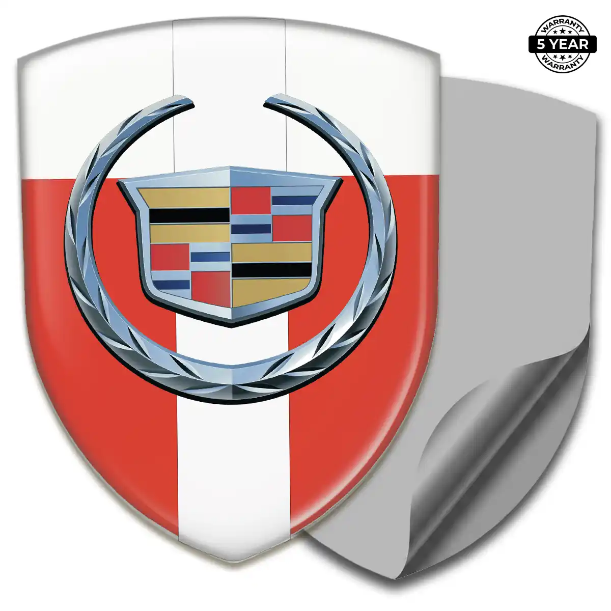 Cadillac 3D Badge Sticker Performance Style