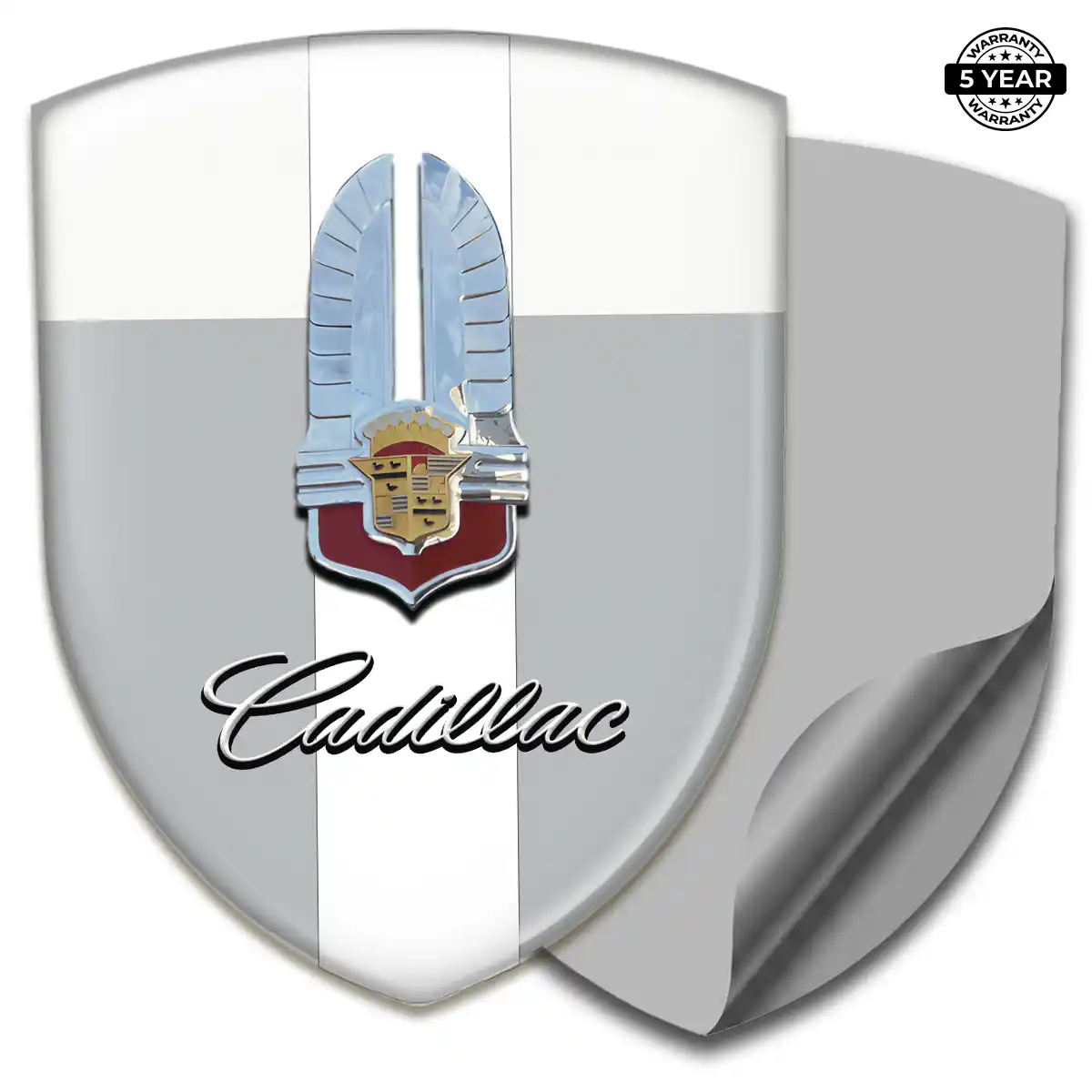 Cadillac 3D Domed Sticker Cabin Style
