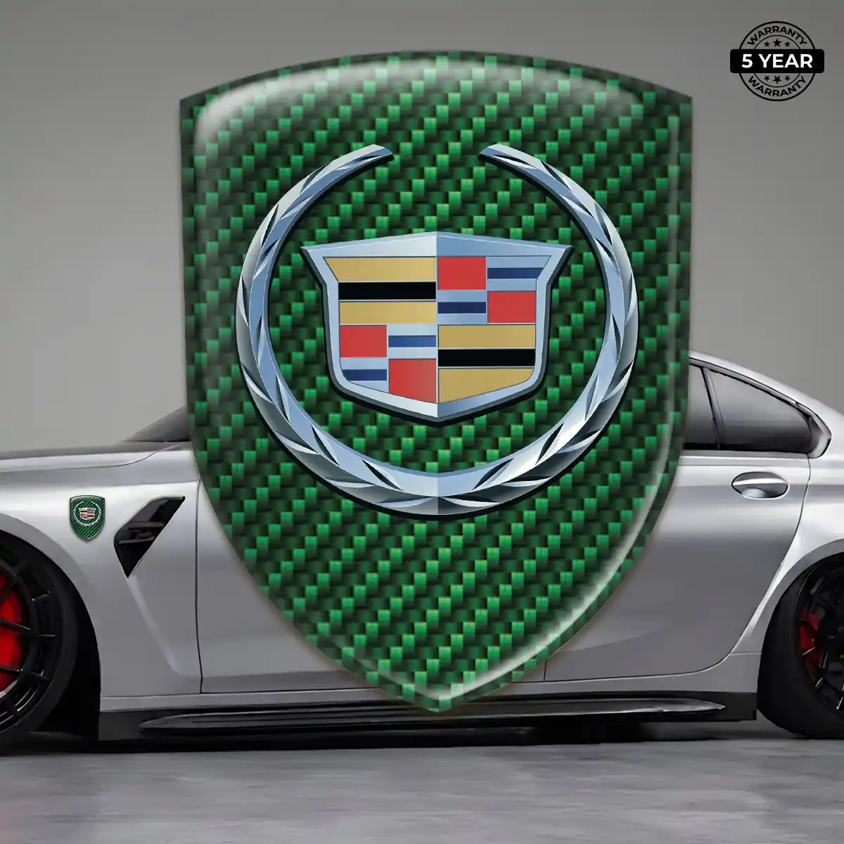 Cadillac 3D Domed Sticker Exclusive Series