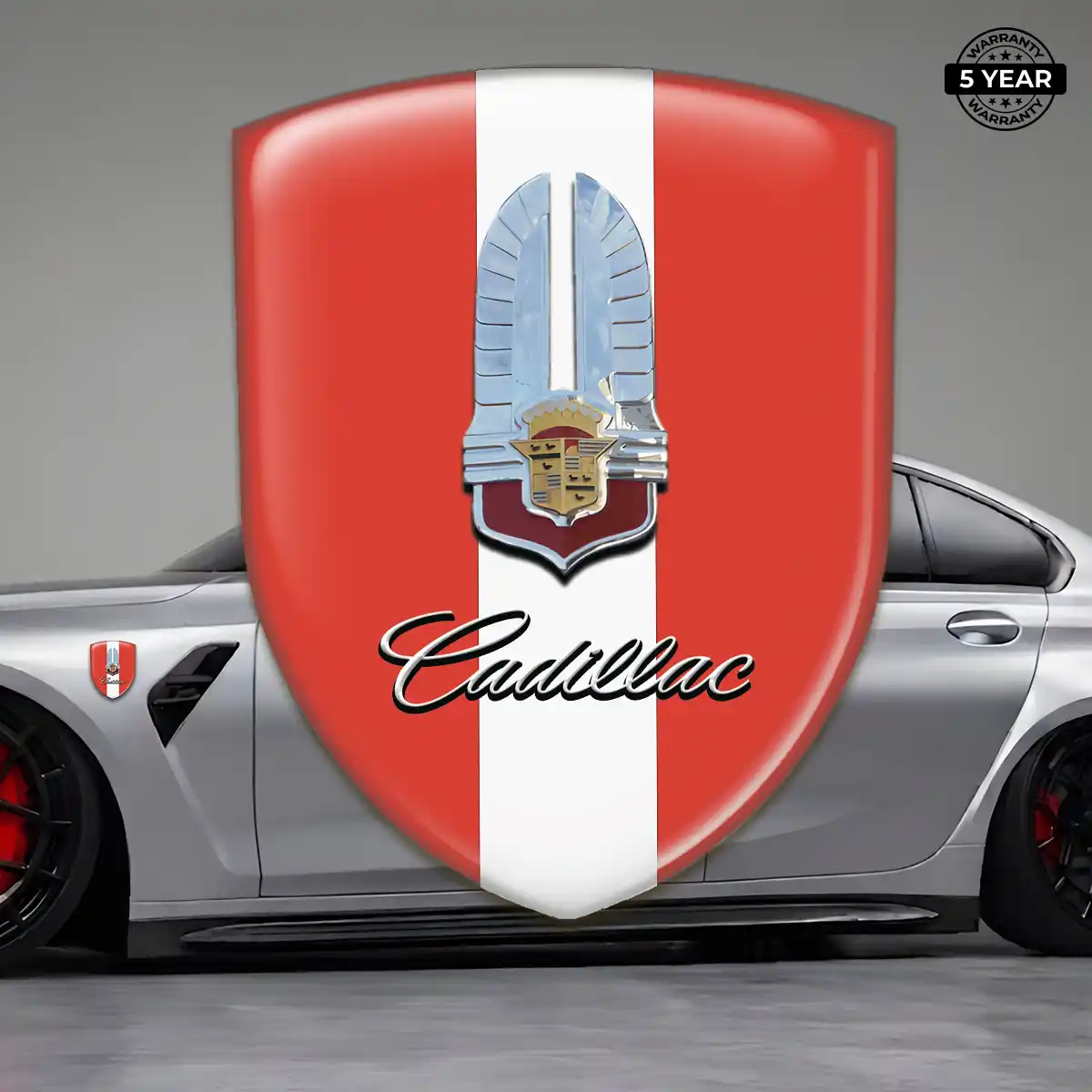 Cadillac 3D Domed Sticker Signature Edition