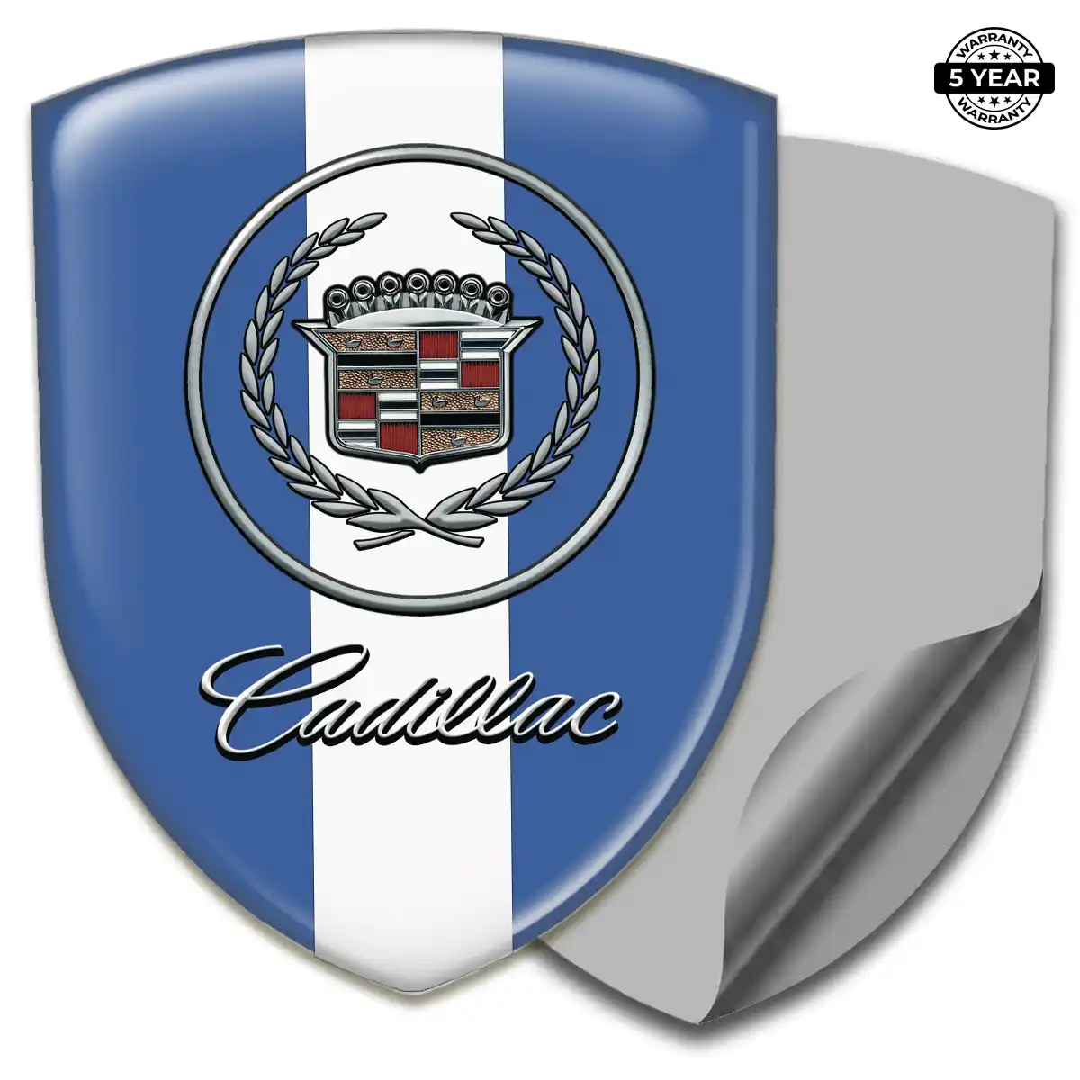 Cadillac 3D Domed Sticker Sport Tuning