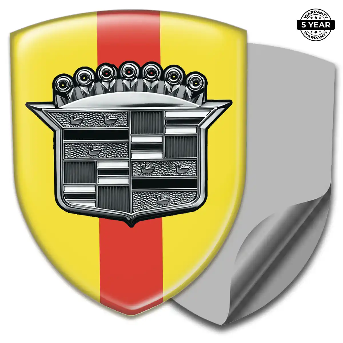 Cadillac 3D Emblem Sticker Cabin Style