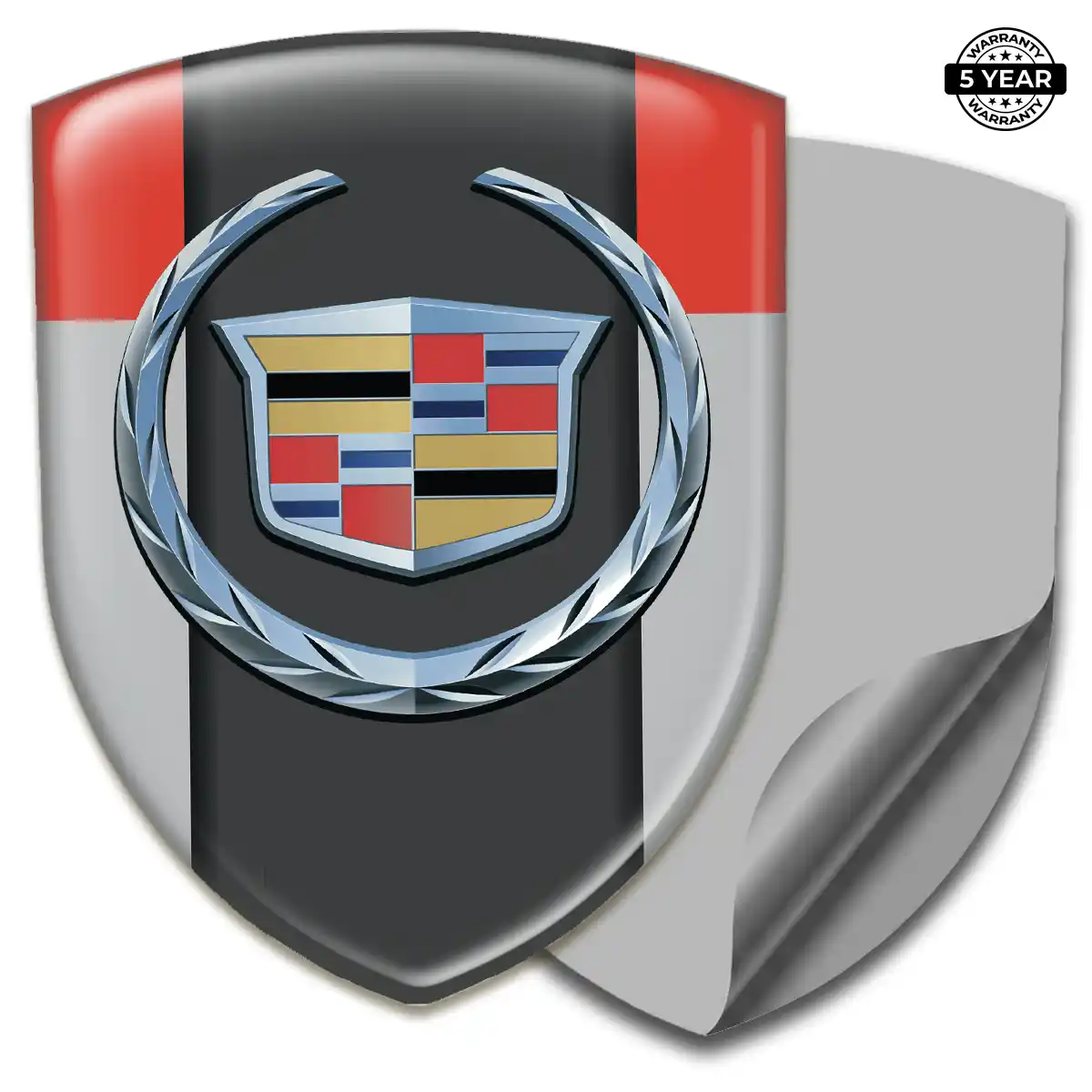 Cadillac 3D Emblem Sticker Interior Luxe