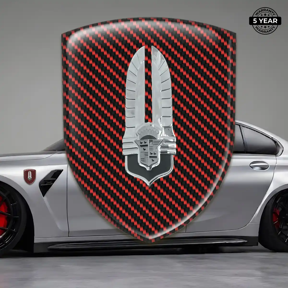 Cadillac 3D Emblem Sticker Opulent Line