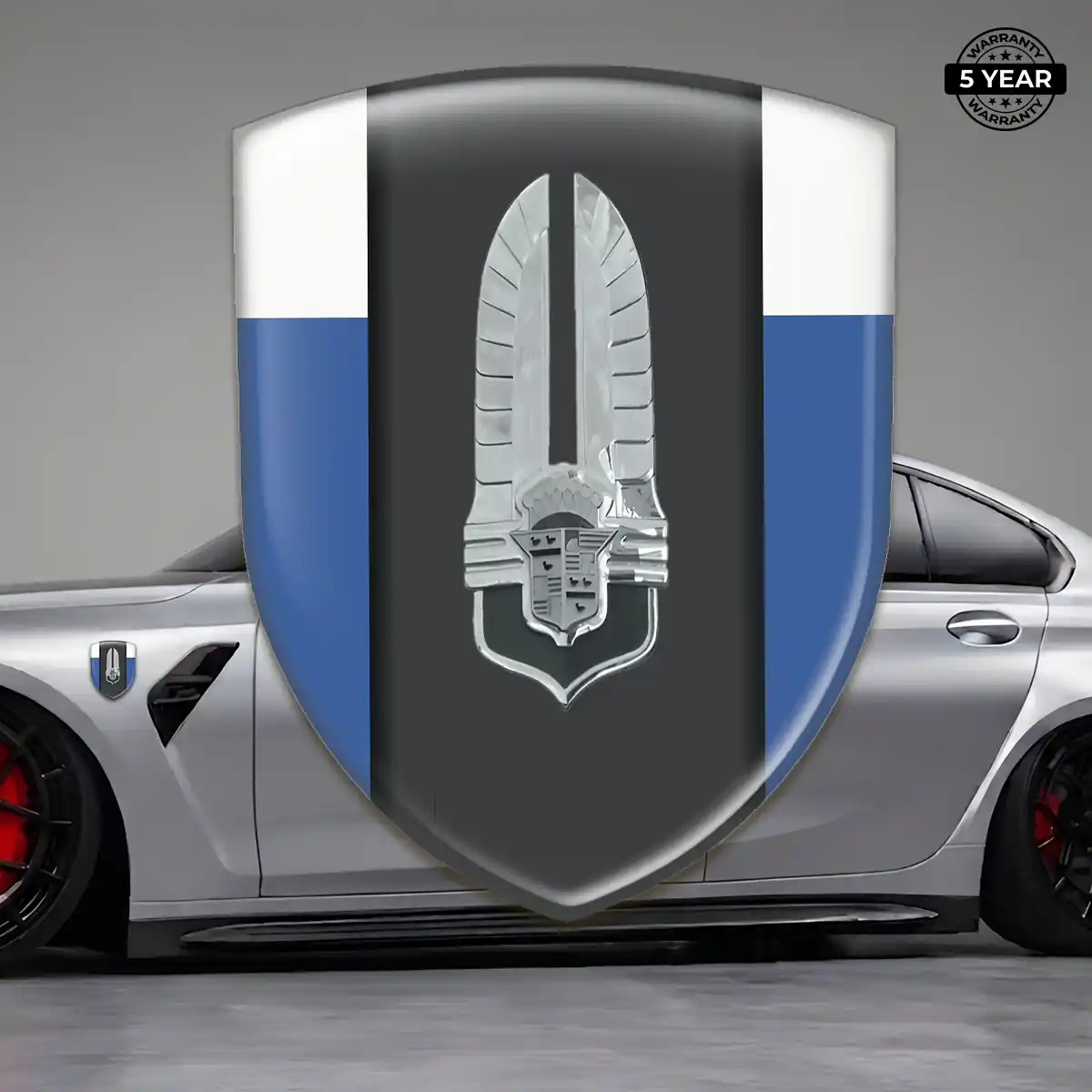 Cadillac 3D Emblem Sticker Resin Luxe