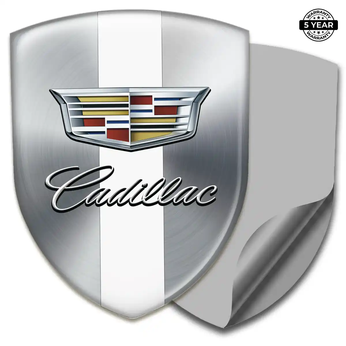 Cadillac 3D Emblem Sticker Signature Edition