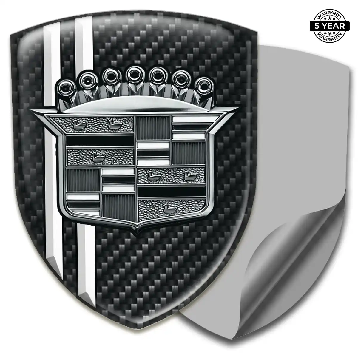 Cadillac 3D Gel Sticker Elite Edition