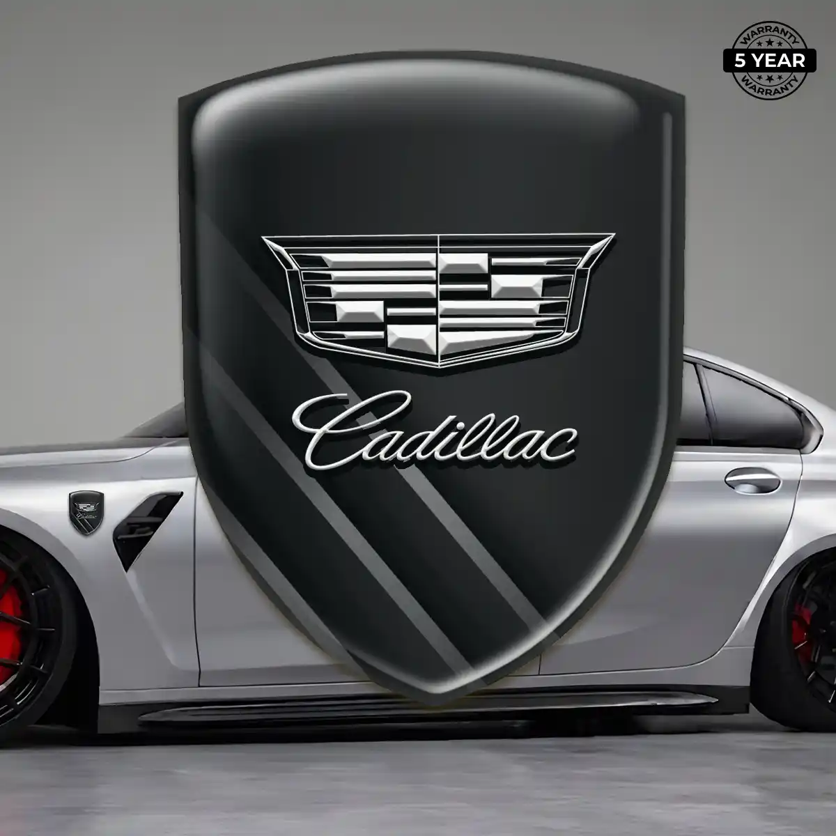 Cadillac 3D Gel Sticker Exclusive Series