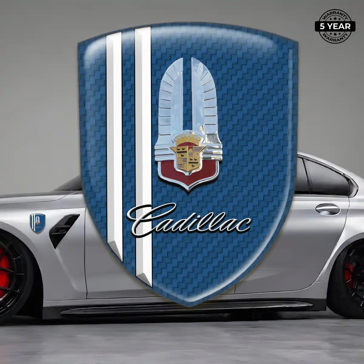 Cadillac 3D Gel Sticker Interior Luxe