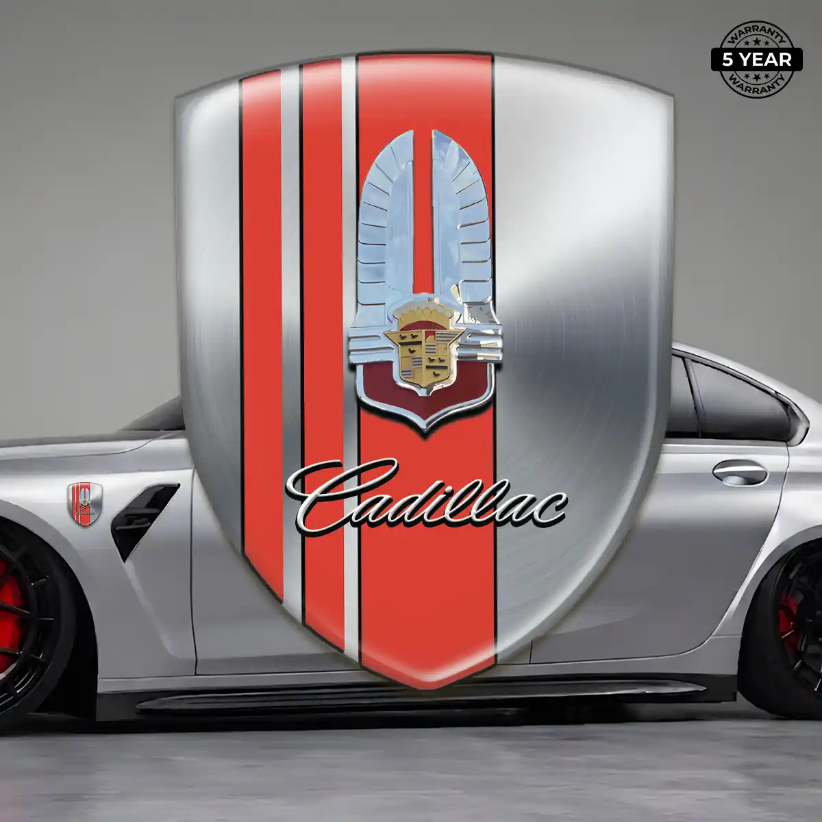 Cadillac 3D Gel Sticker Marked Edition