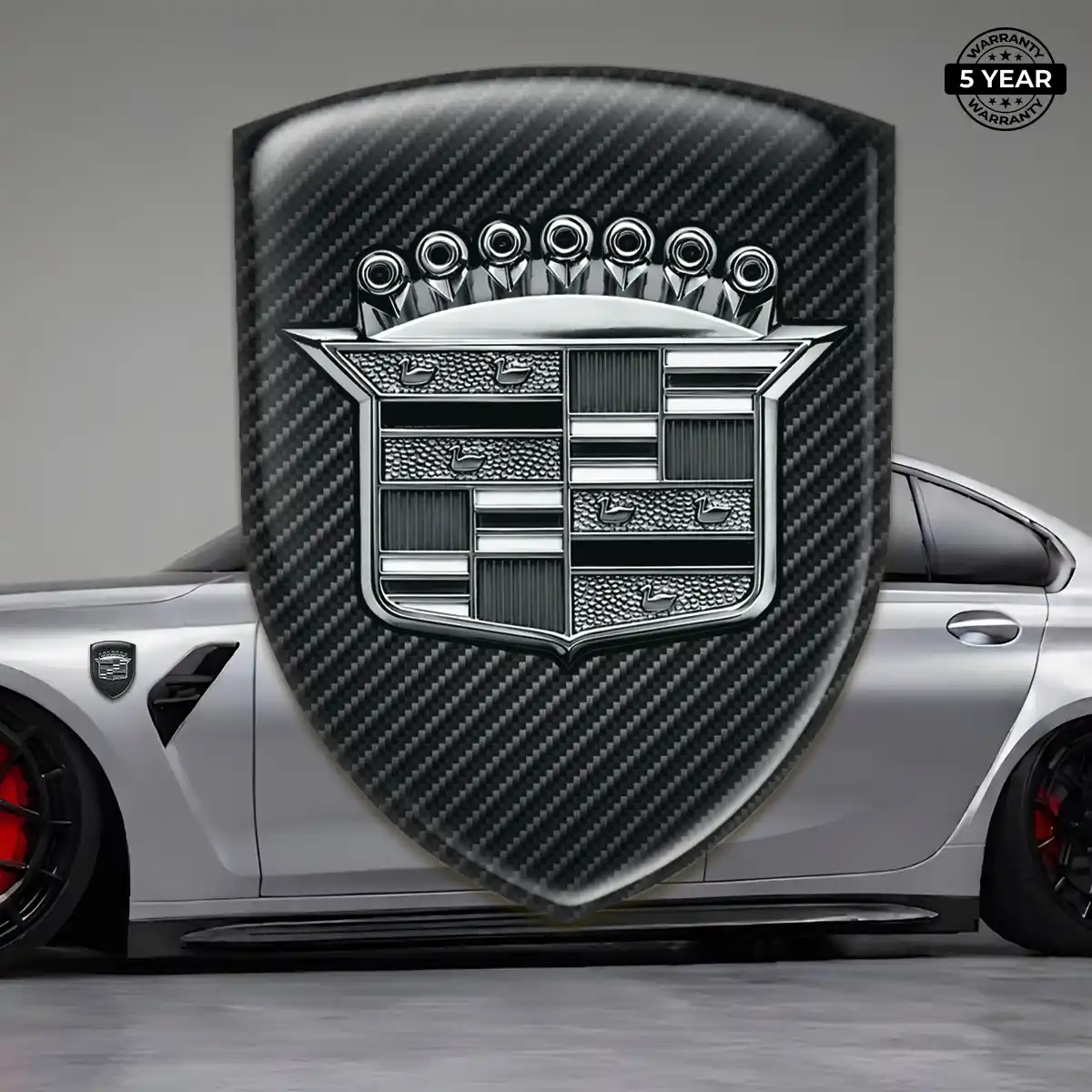 Cadillac 3D Gel Sticker Noble Edition