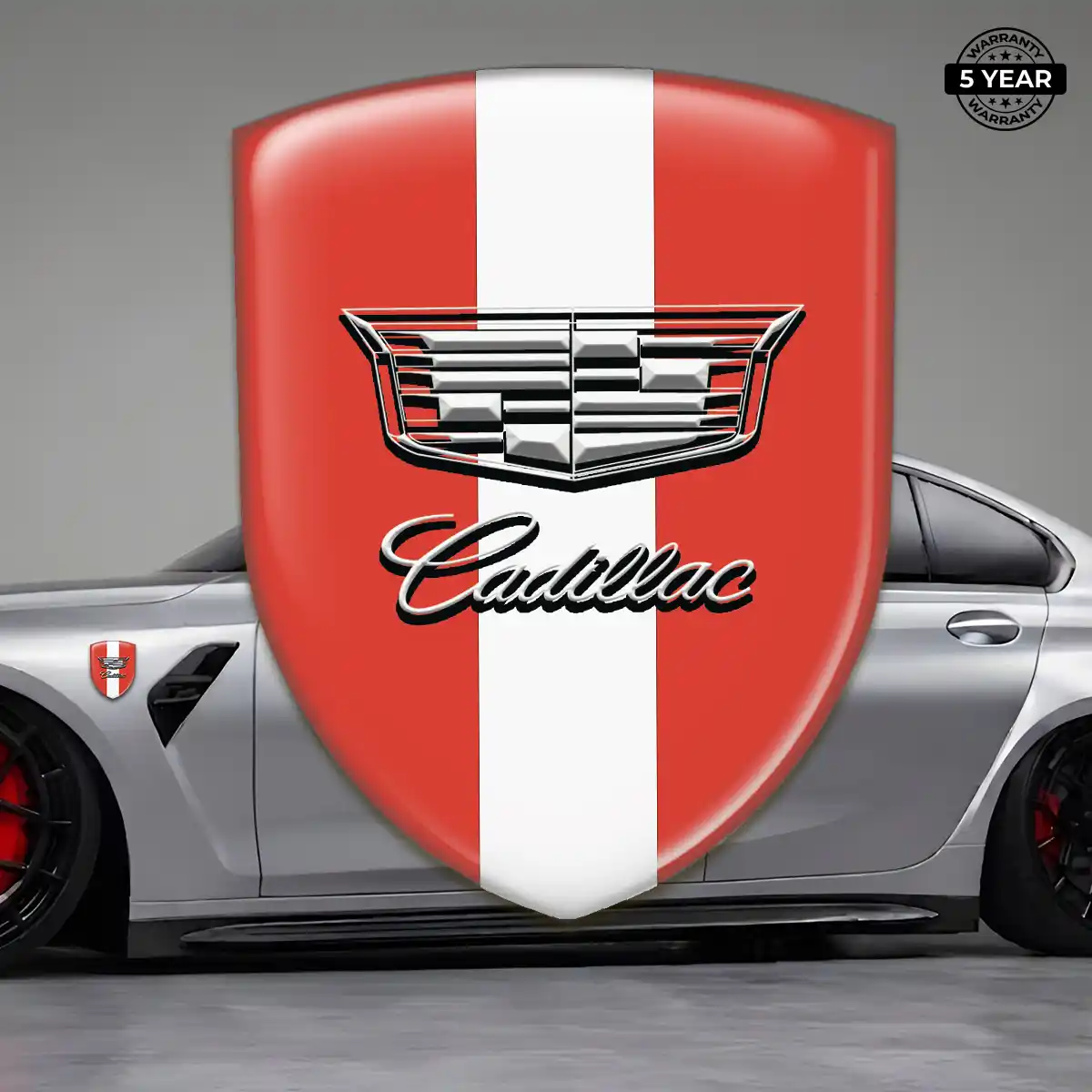 Cadillac 3D Gel Sticker Opulent Line