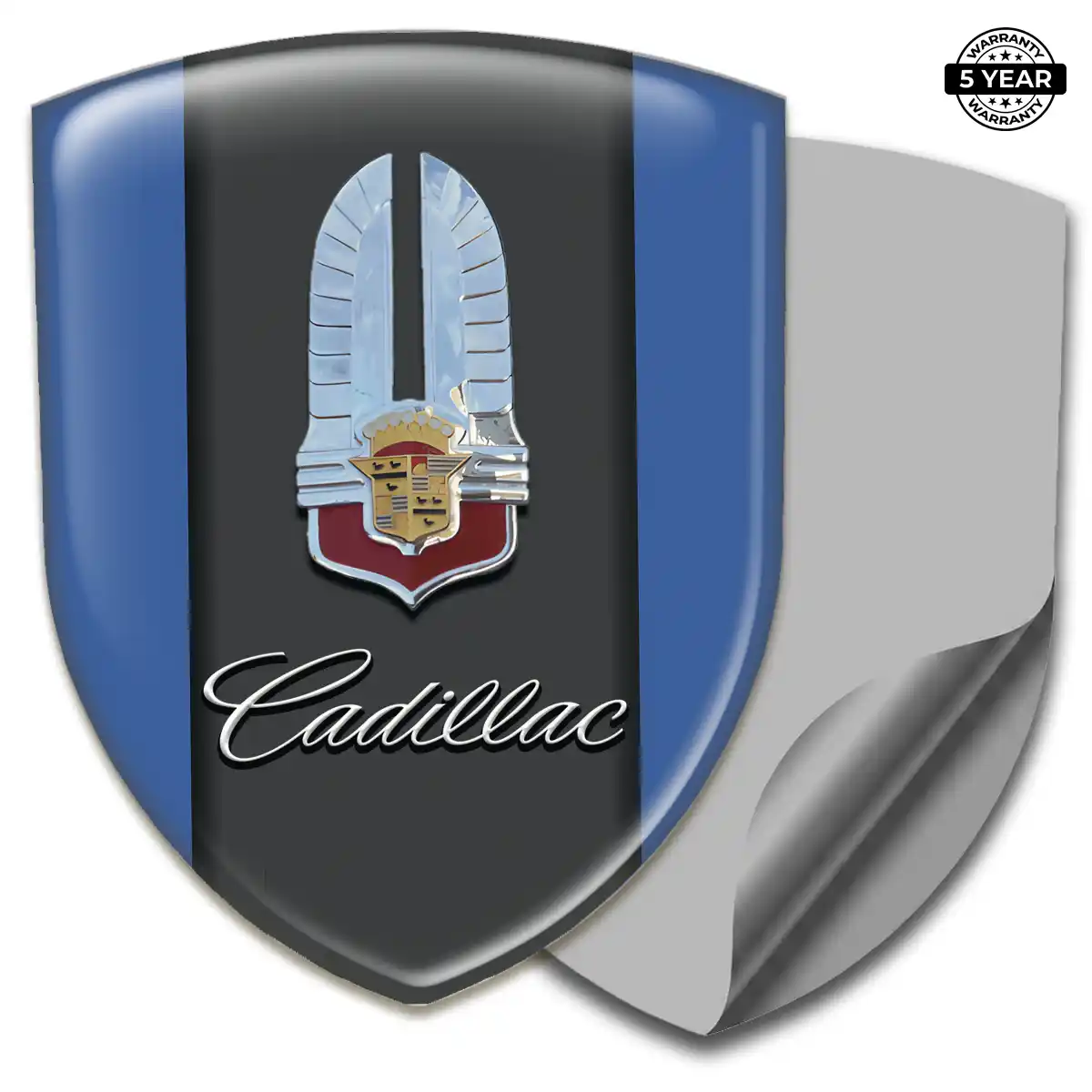 Cadillac 3D Gel Sticker Prime Quality
