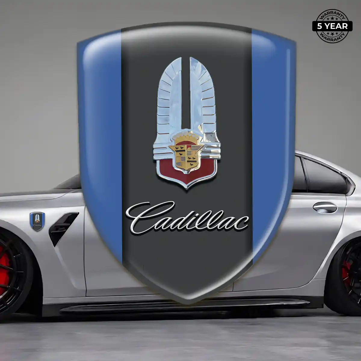 Cadillac 3D Gel Sticker Prime Quality