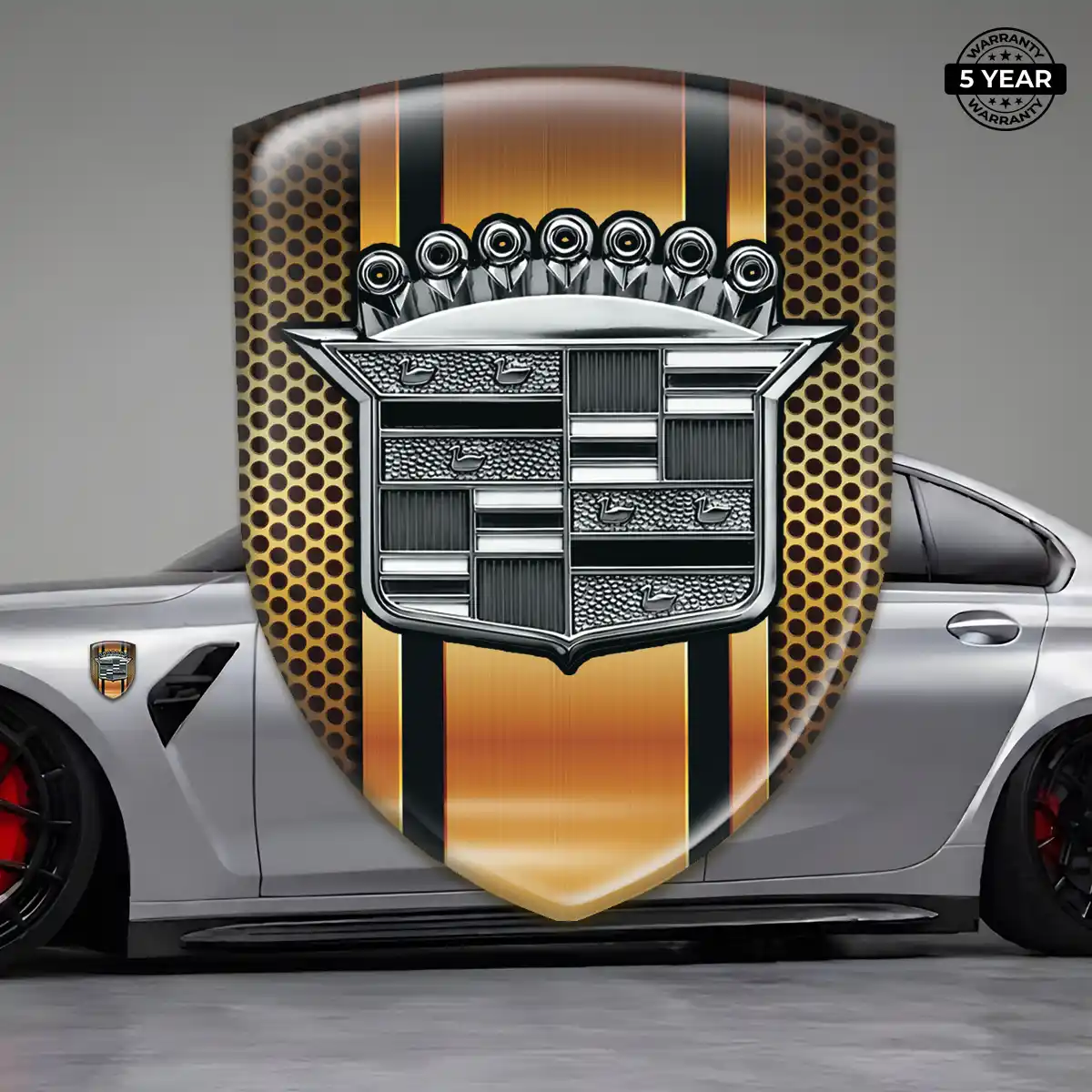 Cadillac 3D Gel Sticker Resin Elite