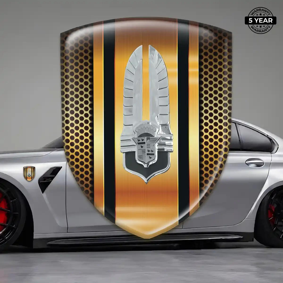 Cadillac 3D Logo Sticker Exclusive Series